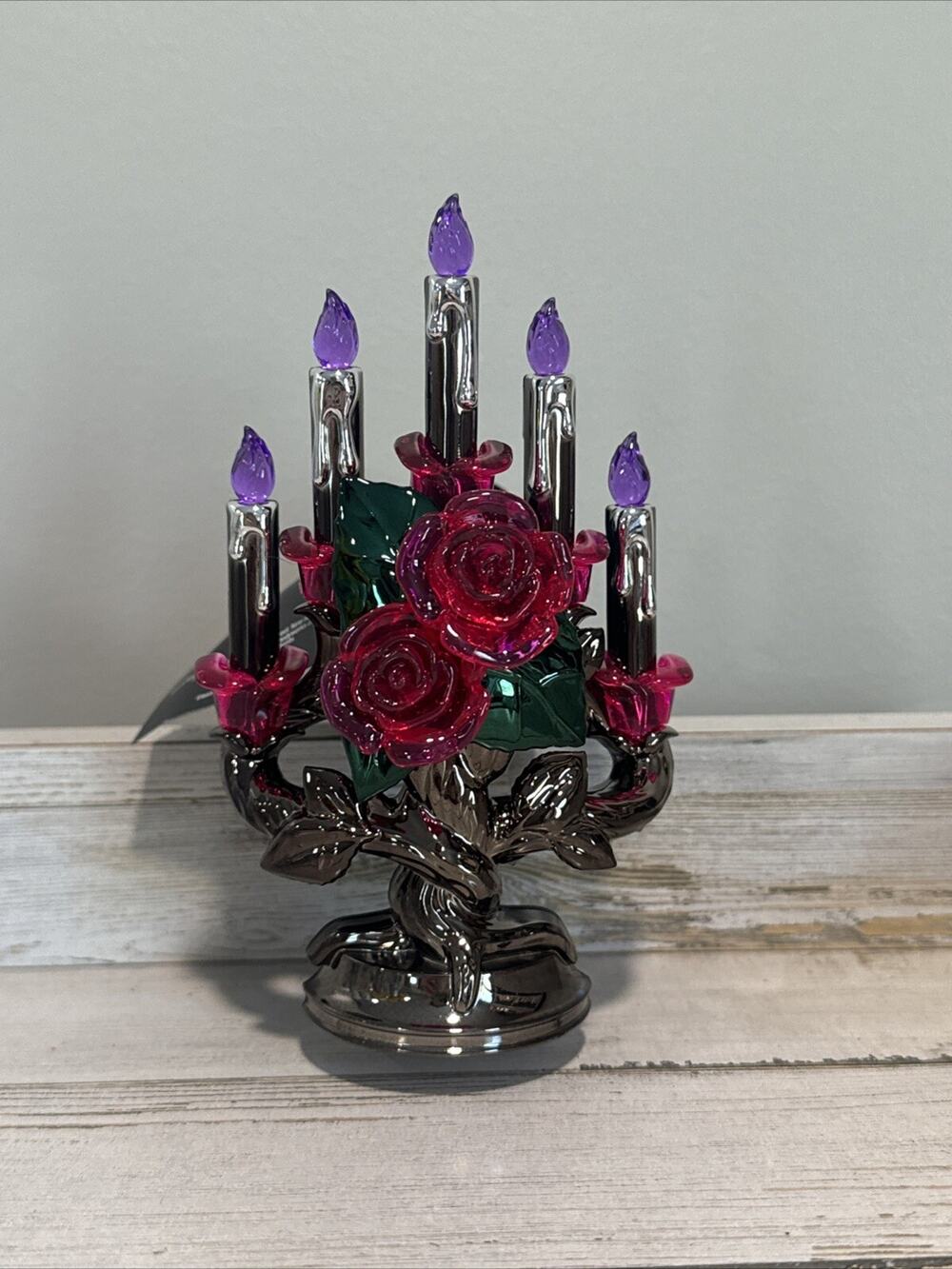 Bath & Body Works Happy Halloween Rose Candelabra Projector Wallflower Plug In